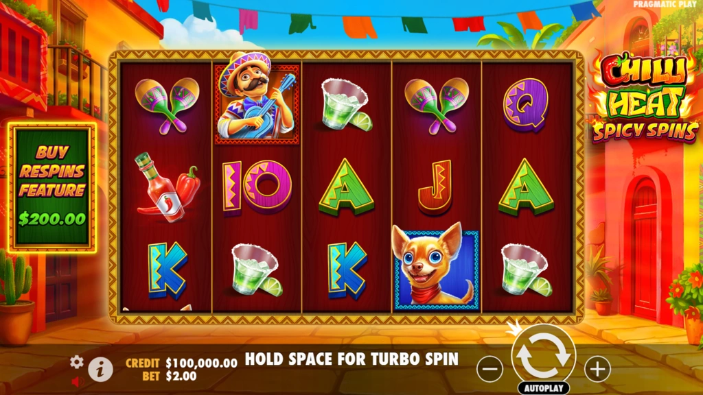 Chilli Heat Spicy Spins - Base Game